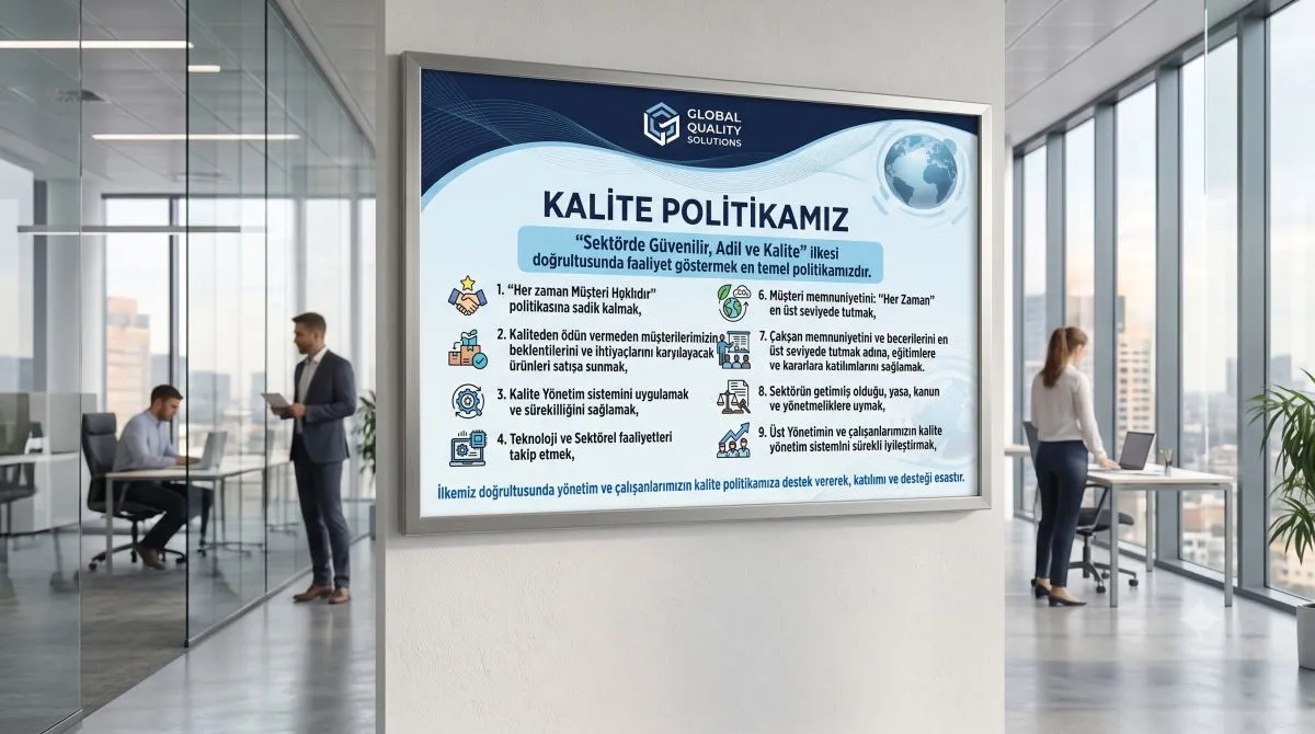 Kalite Politikamız